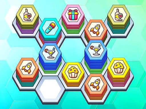 Screenshot van Hexa Tile Master