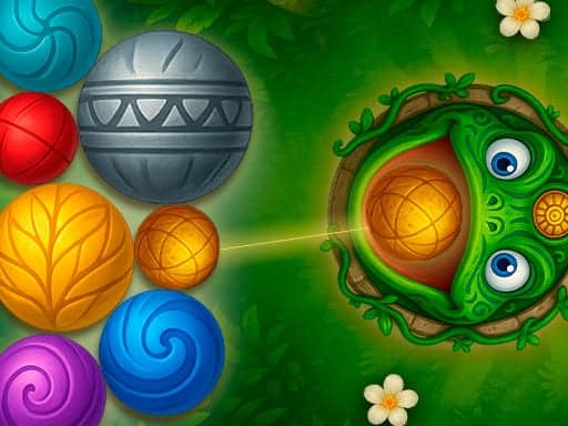Screenshot van Marble Bubble Legend