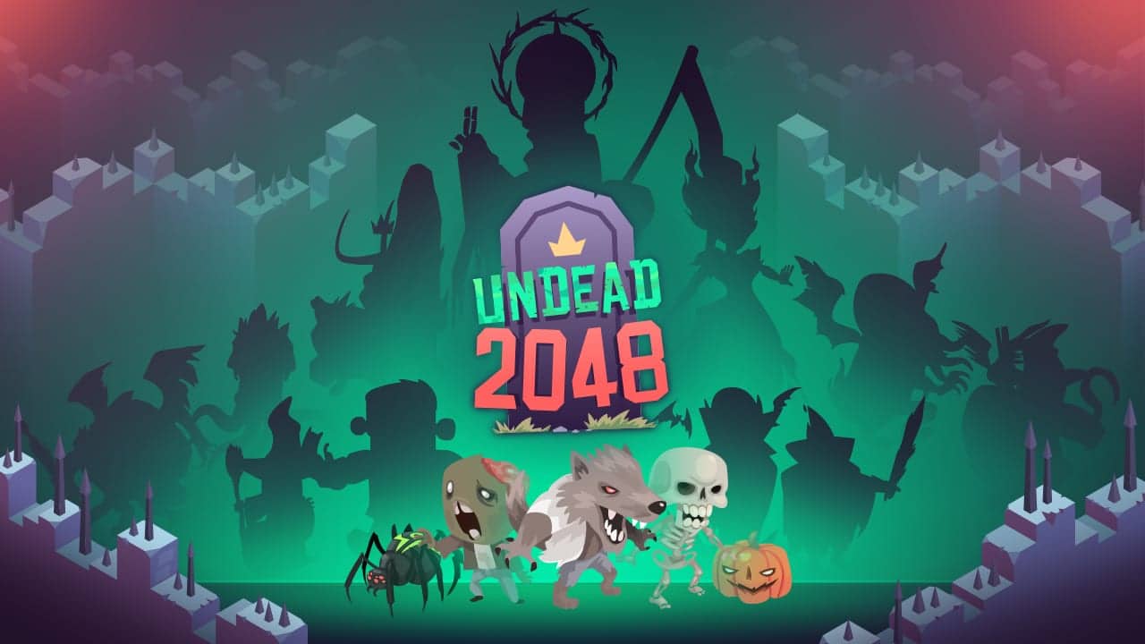 Screenshot van Undead 2048