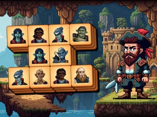 Screenshot van Pirates Mahjong