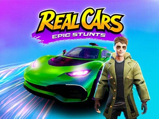 Screenshot van Real Cars Epic Stunts