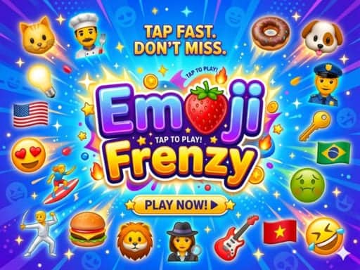 Screenshot van Emoji Frenzy