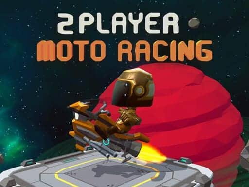 Screenshot van 2 Player Moto Racing