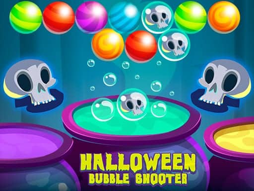 Screenshot van Halloween Bubble Shooter