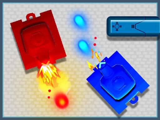 Screenshot van Tank Duel 3D