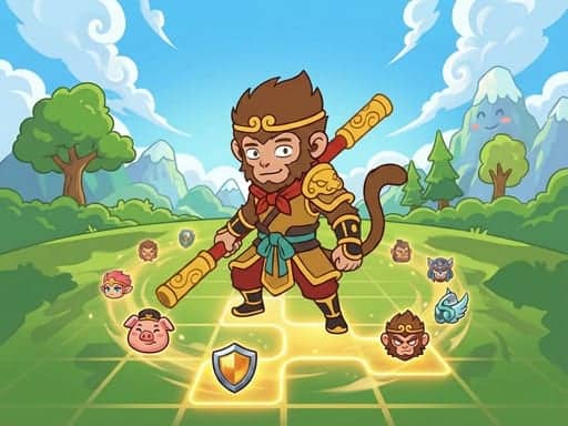 Screenshot van Dark Myth: Monkey Merge