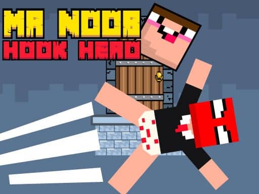 Screenshot van Mr Noob Hook Hero