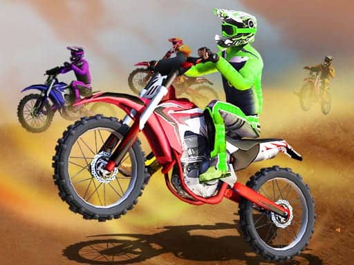 Screenshot van Dirt Bike MotoCross