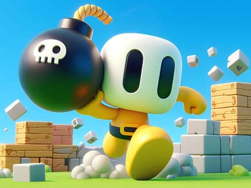 Screenshot van BOMBAMAN 3D