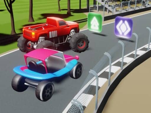 Screenshot van Extreme Blur Race