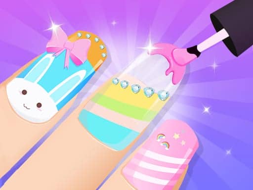 Screenshot van Girls Fun Nail Salon