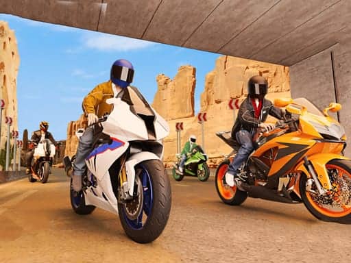 Screenshot van Real Motorbike Simulator Race 3D