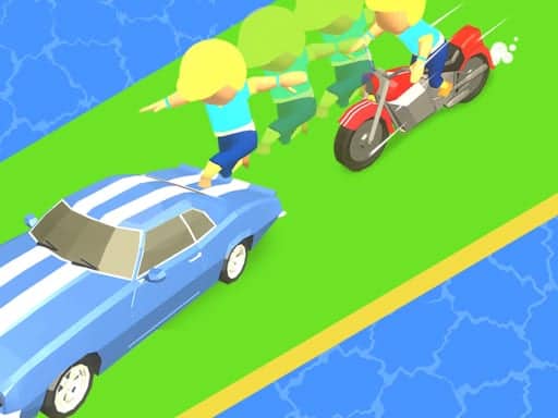 Screenshot van Vehicle Fun Race