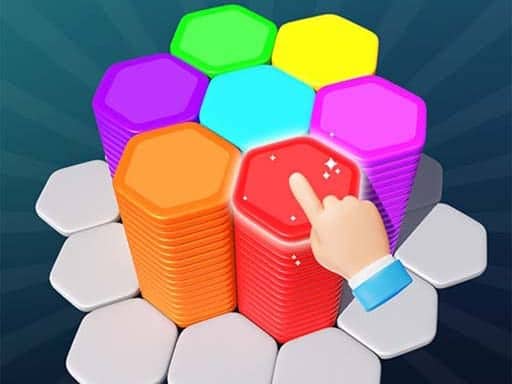 Screenshot van Hexa Sort