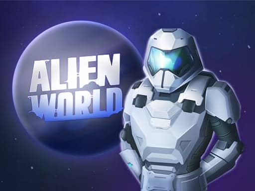 Screenshot van Alien World