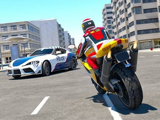 Screenshot van Bike Racing Bike Stunt Games