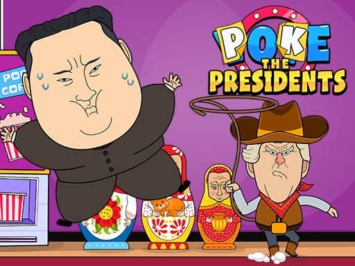 Screenshot van Poke The Presidents