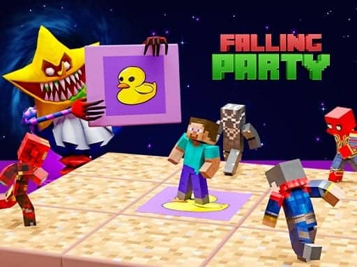 Screenshot van Falling Party
