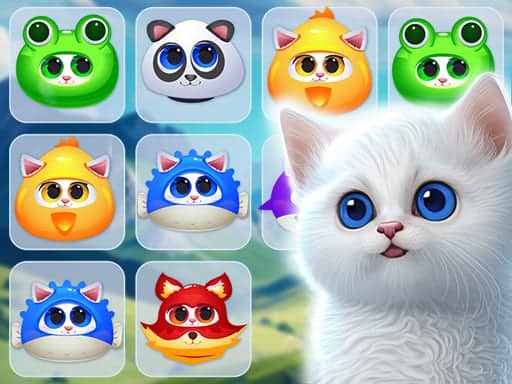 Screenshot van Kitty Jewel Quest