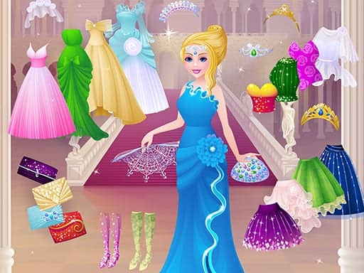 Screenshot van Cinderella Dress Up Girl Games