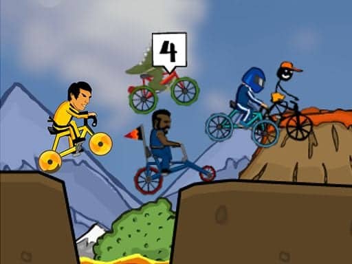 Screenshot van Cyclomaniacs