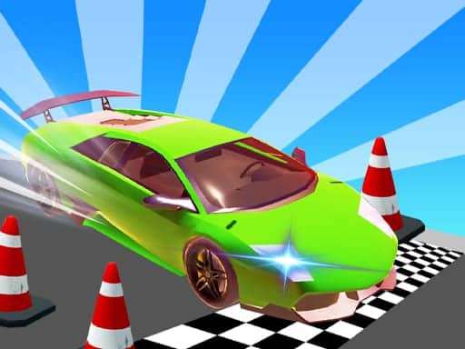 Screenshot van Car Stunt Races Mega Ramps