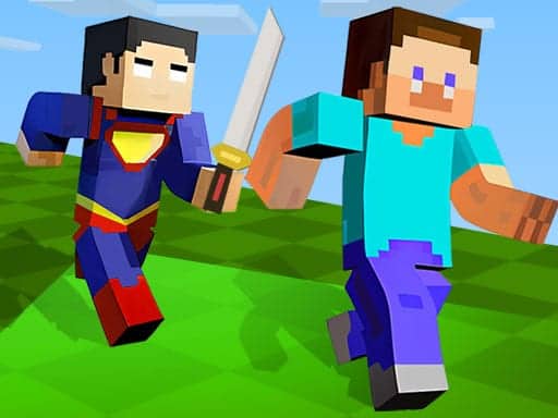 Screenshot van Minecraft Battle Party