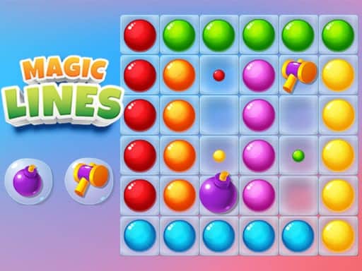 Screenshot van Magic Lines