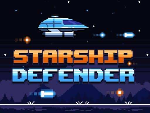 Screenshot van Starship Defender