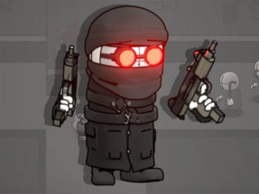 Screenshot van Madness Combat - The Sheriff Clones
