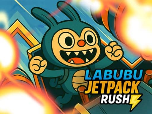 Screenshot van Labubu Jetpack Rush