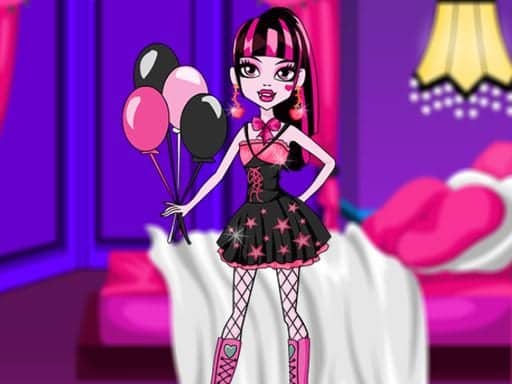 Screenshot van Delicate Dracula Dress Up