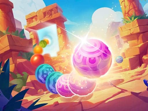 Screenshot van Marble Blast