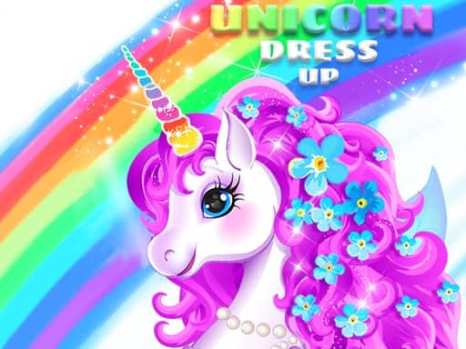 Screenshot van Unicorn Dress Up - Girls Games