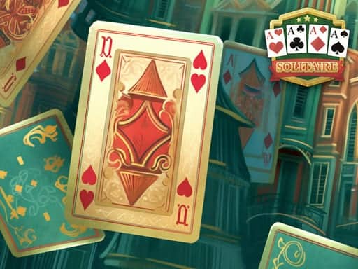 Screenshot van Solitaire Classic
