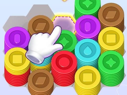 Screenshot van Coin Color Sort