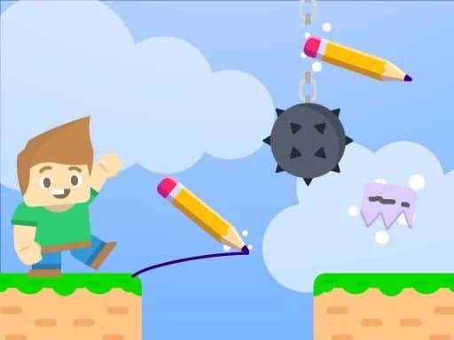 Screenshot van Adventures Thomas: Draw and Erase