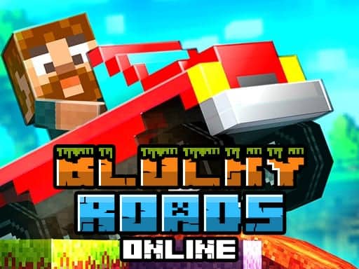 Screenshot van Blocky Roads Online