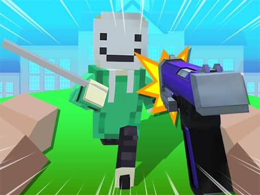 Screenshot van Block Craft 3D School