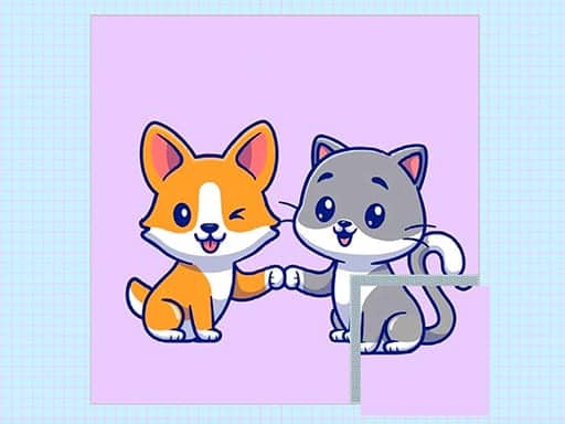 Screenshot van Cats and Dogs Puzzle