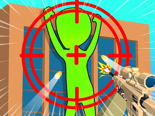 Screenshot van One Shot Duel Snipe Hide