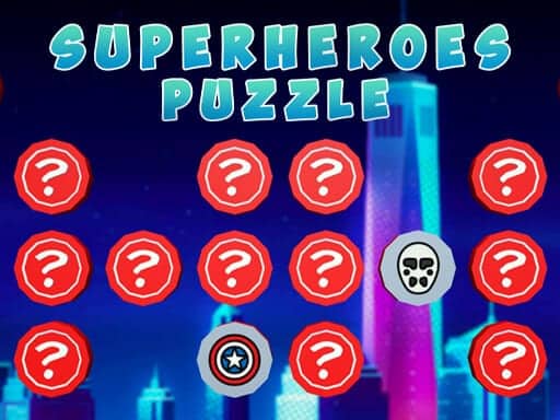 Screenshot van SuperHeroes Puzzle