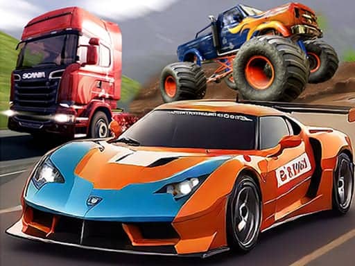Screenshot van Racing Island
