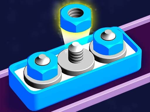 Screenshot van Nuts Stack Sort: Nuts & Bolts