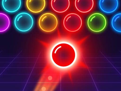 Screenshot van Bubble Shooter Neon
