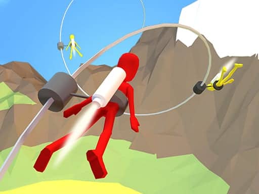Screenshot van Jetpack Race Run