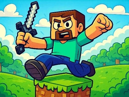 Screenshot van Block Parkour Trials