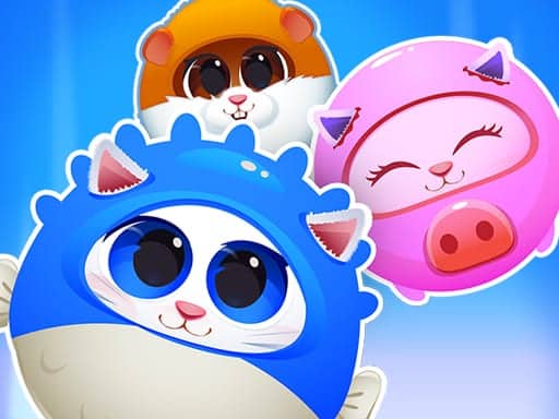 Screenshot van Cute Kitty Merge