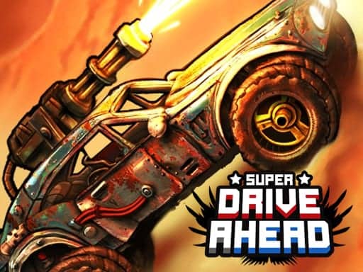 Screenshot van Super Drive Ahead