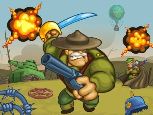 Screenshot van Battalion Commander 1917